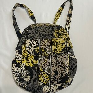 Vera Bradley Retired Baroque Quilted Mini Backpack